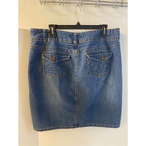Cato denim size 14 skirt rn#37080 - Picture 1 of 7